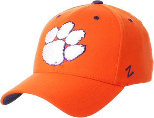 Vista 22 de ZHATS - Sombrero ajustado elástico para hombre de la NCAA, color del