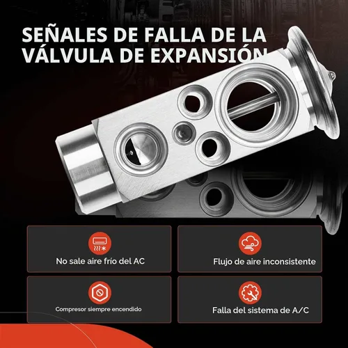 Vista 5 de A-Premium Válvula de expansión de A/C compatible con Mercedes-Benz Clase C C220 C230 C280, Clase E E300 E320 E420 E430 E55 AMG, SLK230 CLK320 CLK430