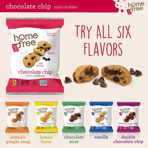 Vista 9 de HomeFree “Treats You Can Trust” Minigalletas libres de gluten