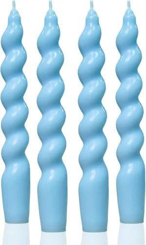 Vista 40 de MAITREYA Velas Cónicas de Color Crema Juego de 12 Velas para Decoración Bodas Fiestas Iglesia - Velas Sin Perfume Que No Gotean, 10 pulgadas