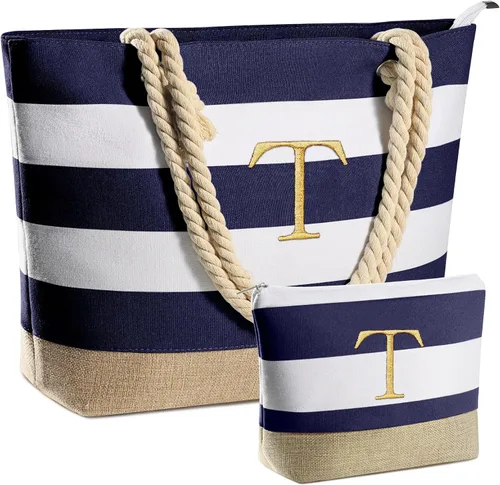 Vista 81 de YOOLIFE Bolsas de playa para mujer, bolsa de lona de viaje, bolsa impermeable para piscina, artículos esenciales de viaje, regalos para mujeres