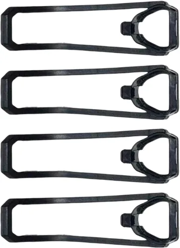 Vista 6 de Almencla 4 protectores de hélice negros, accesorios anticolisión para drones, protector de hoja de hélice ligera, cubierta protectora de choque