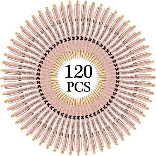 Vista 89 de Aolun 10 bolígrafos personalizados con nombre, bolígrafo retráctil con mensaje de texto para mujeres, enfermeras, escritura, cumpleaños, graduación