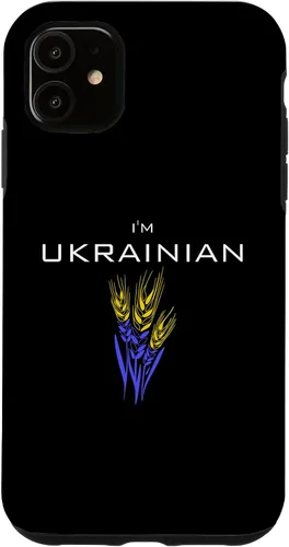 Vista 8 de I'm Ukrainian, proud that I am from Ukraine support nation Case for iPhone 16