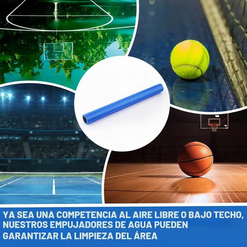 Vista 6 de Silipull Rodillo de repuesto de 36 pulgadas para cancha de tenis, rodillo de repuesto de esponja sin costuras para cepillo de tenis de barrido
