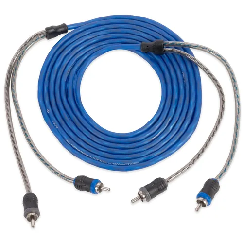 Vista 13 de NVX® XIV2M - Cable de interconexión de audio RCA de cobre libre de oxígeno de 1 hembra a 2 machos, par trenzado de audio RCA serie V, con reducción