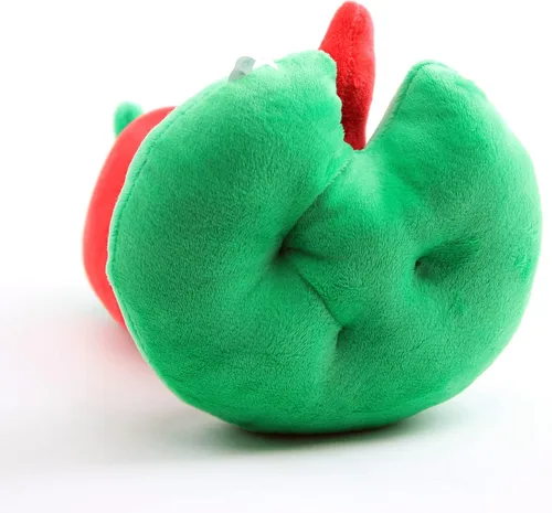 Vista 5 de Plantas de peluche de peluche, figuras de muñeca de peluche, regalo de cumpleaños para niños (pimienta roja)