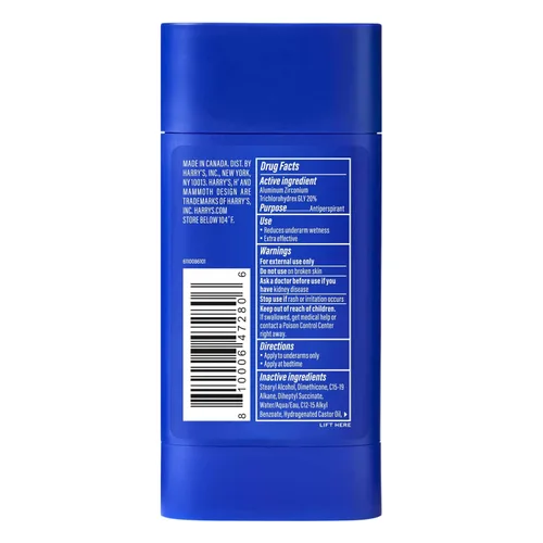 Vista 8 de Harry's Desodorante antitranspirante extra fuerte, antitranspirante para control del sudor y el olor para hombres, secuoya, 2.5 onzas, paquete de 3