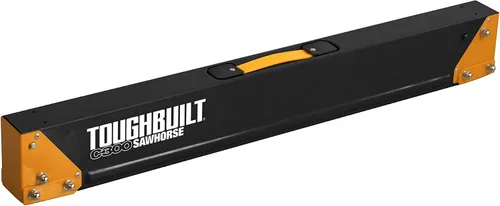 Vista 8 de ToughBuilt - Caballete plegable y mesa de trabajo, 1,100 libras, TB-C300