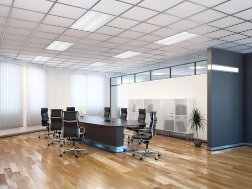 Vista 9 de Lithonia Lighting Luz LED Troffer con lente de 2 x 2, luz LED empotrada de techo con lente prismática para techos de rejilla, 120 voltios, 4000 K