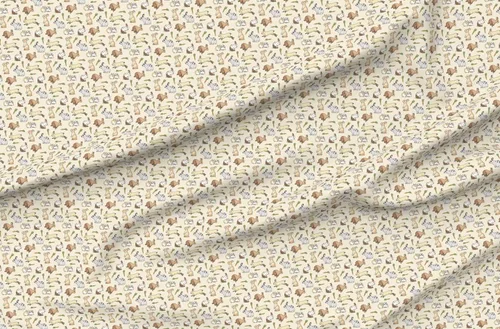 Vista 4 de Spoonflower Tela – Conejos conejo mascota zanahoria lindo animal impreso en tela de gasa cuarto gordo – costura moda vestidos decoración del hogar