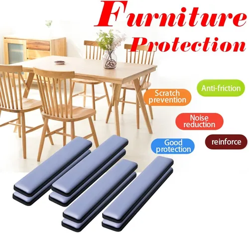 Vista 3 de Almohadilla deslizante para muebles, deslizadores de electrodomésticos para electrodomésticos de cocina, deslizadores de electrodomésticos de cocina