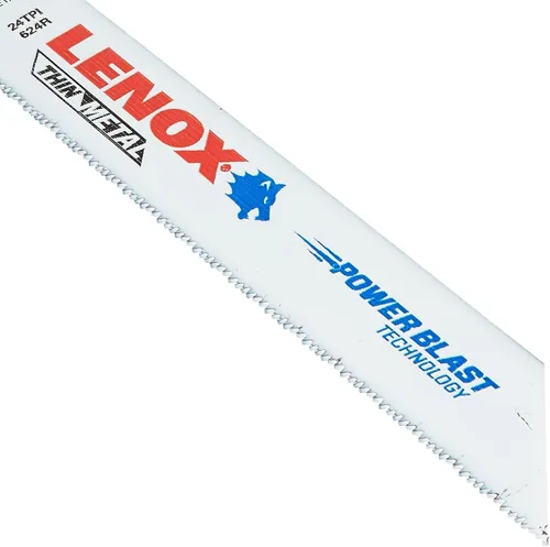 Vista 2 de LENOX Tools - Hoja de sierra recíproca bimetálica, uso general, 6 pulgadas, 24 TPI, paquete de 25 (20496B624R)
