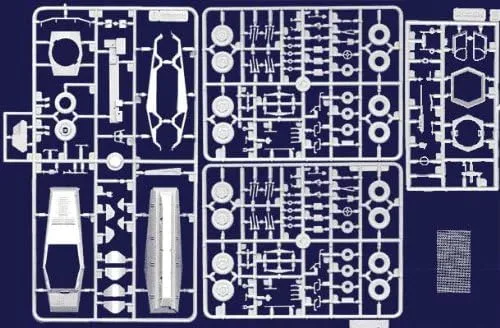 Vista 2 de Roden Sdkfz 234/1 Kit de modelo de coche blindado militar