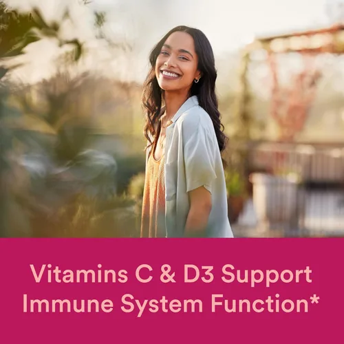 Vista 3 de SmartyPants Gomitas multivitamínicas para mujeres: aceite de pescado Omega 3 (EPA/DHA), metilfolato, CoQ10, vitamina D3, C, vitamina B12, B6, A, K