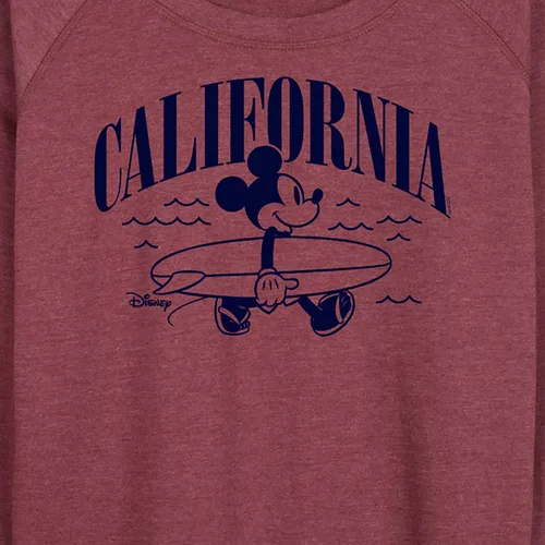 Vista 3 de Disney Mickey & Friends - California Mickey - Jersey ligero de rizo francés para mujer