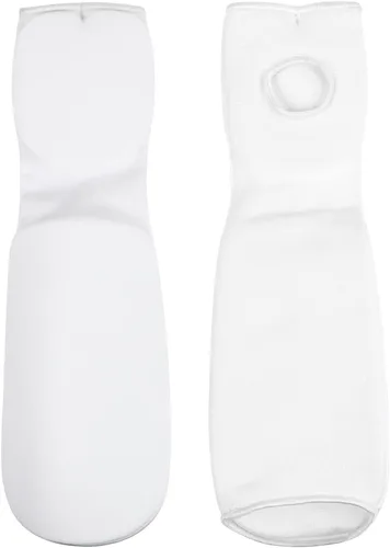 Vista 5 de Protectores elásticos para manos y antebrazos, mangas acolchadas para brazos, equipo de protección deportiva para artes marciales, boxeo, karate, 1