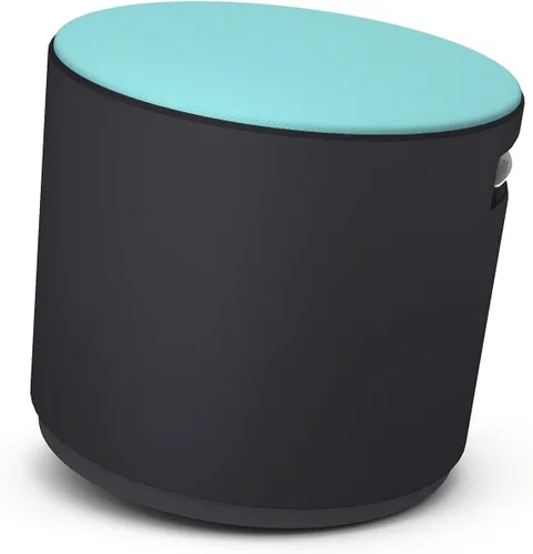 Vista 17 de Banco Turnstone by Steelcase Buoy, Tela, Negro