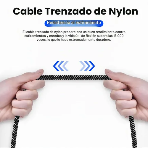 Vista 6 de MOSWAG Cable de extensión de 3.28 pies/1 metro de 3.5mm macho a hembra, cable de audio estéreo de nailon trenzado compatible con estéreos
