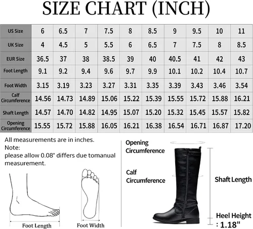 Vista 3 de Vepose Botas altas hasta la rodilla para mujer 952 Stretch Riding Retro Fashion