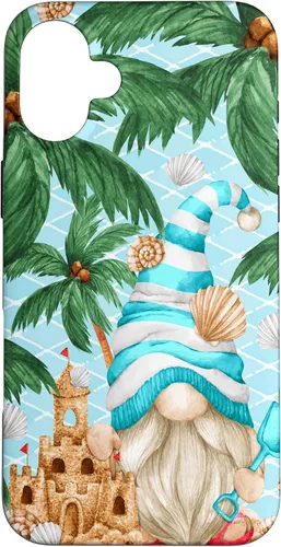 Vista 23 de Life is Better At The Beach for Summer Lover Funny Gnome Case for iPhone 17