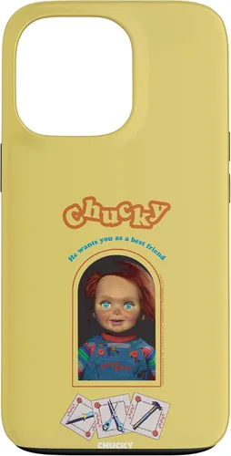 Vista 10 de Chucky Caja de estilo vintage para iPhone 17