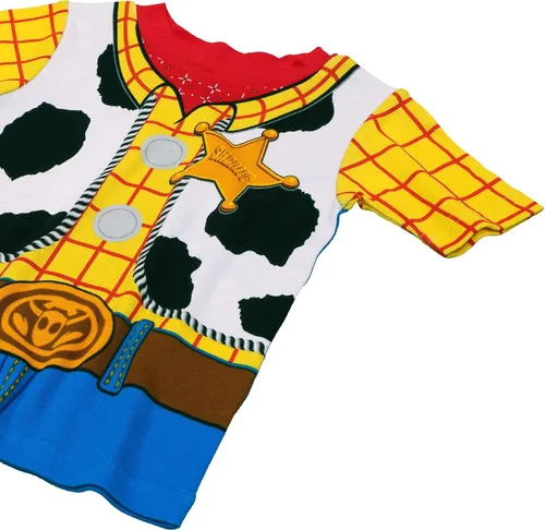 Vista 3 de Disney Conjunto de pijama de algodón de 4 piezas para niño Buzz y Woody