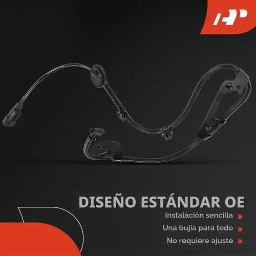 Vista 6 de A-Premium Sensor de velocidad de rueda ABS trasero izquierdo
