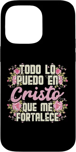 Vista 21 de Todo Lo Puedo En Cristo God Jesus - Funda de regalo cristiana para iPhone 17