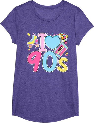 Vista 23 de I Love 90's Retro Style Nostalgia Vibe Funny 1990's Party T-Shirt Negro