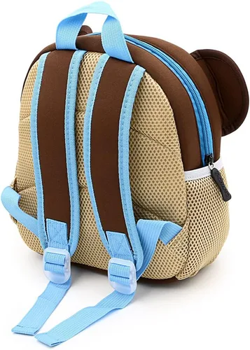Vista 9 de Hipiwe, mochila para bebés, niños, niñas, para jardín de infantes, de neopreno, con adorables caricaturas animadas, para niños de 1 a 5 años