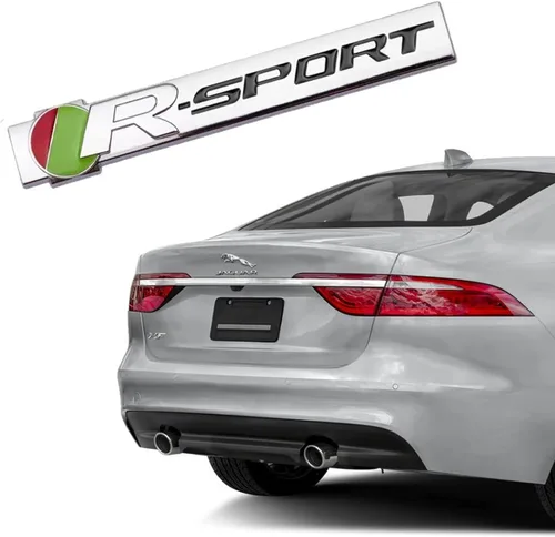 Vista 13 de R-Dynamic Sports Insignia 3D, Emblema Logo Adhesivo R-Sport R S para Carrocería Maletero Guardabarros Parrilla Delantera del Automóvil, Símbolo