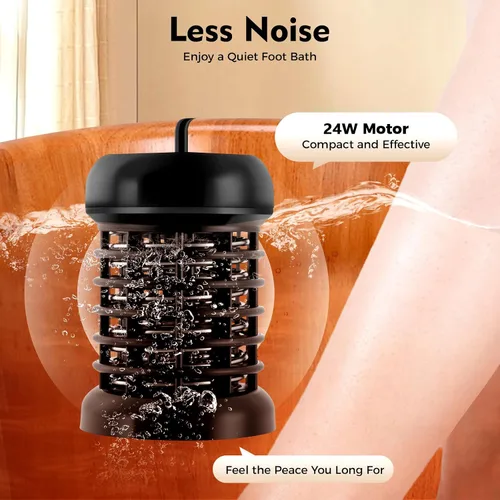 Vista 5 de Portable Ionic Foot Bath Detox Machine,30-Min Timer Ionic Foot Spa