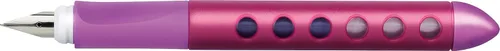 Vista 3 de Faber-Castell Scribolino 149846 - Pluma estilográfica para diestros, tamaño A, color mora Blackberry