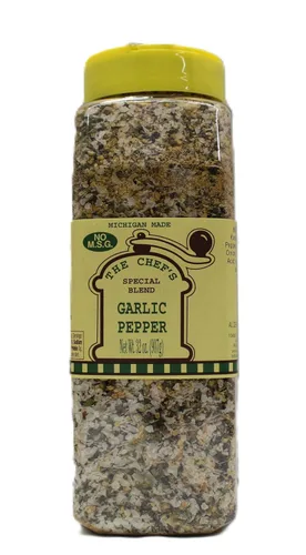 Vista 3 de Pimienta de ajo-4.9 oz - Botella pequeña