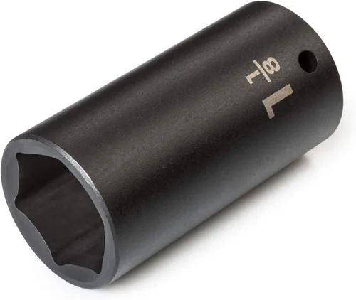 Vista 9 de TEKTON SID23025 Dado de impacto profundo de 6 puntos de 1 pulgada impulsor de 1/2 pulgada