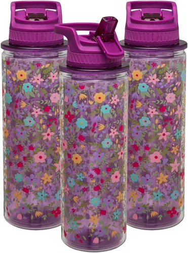 Vista 11 de COOL GEAR Essence - Botella de agua Chugger con boca ancha y diseño abatible, aislamiento de doble pared y lazo de transporte para un fácil uso