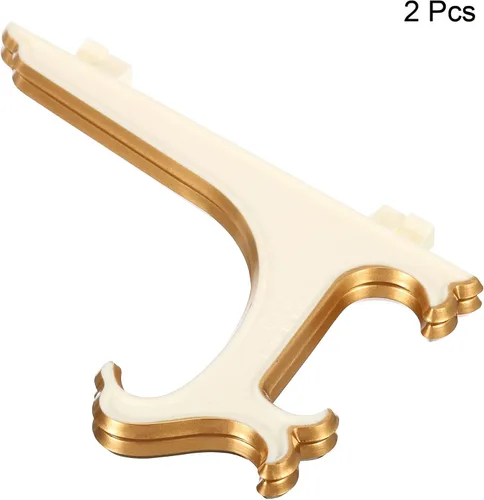 Vista 3 de PATIKIL Soporte decorativo de acrílico de 6 pulgadas, paquete de 2 soportes de marco de caballete de fotos plegable para mostrar fotos, tarjetas