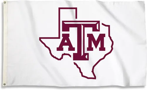 Vista 12 de BSI PRODUCTS, INC. - Bandera de Texas A&M Aggies de 3 x 5 pies con ojales de latón de alta resistencia - TAMU orgullo de fútbol, baloncesto