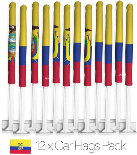 Vista 103 de Paquete de bandera de coche de la Copa del Mundo 2022 de Gales, bandera americana para carros, decoración de automóviles, pancarta pequeña