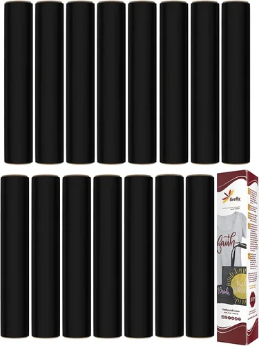 Vista 119 de Firefly Craft - Lámina de vinilo 3D de transferencia de calor, vinilo HTV grueso de 3 dimensiones, para planchar para usar con Cricut y Silhouette