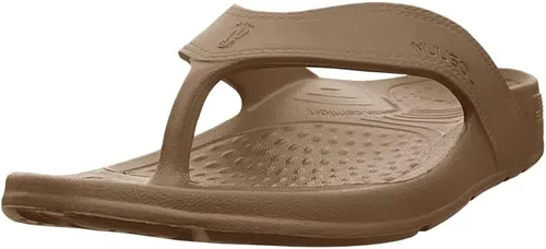Vista 16 de NUUSOL Sandalias unisex en cascada; calzado antideslizante para senderismo/fascitis plantar; cojín suave, ligero y cómodo; soporte de arco y Negro