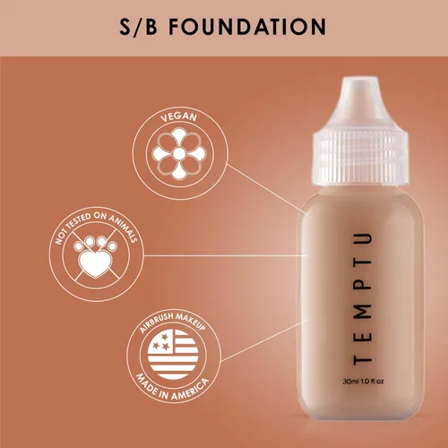 Vista 5 de TEMPTU S/B Silicone-Based Airbrush Foundation