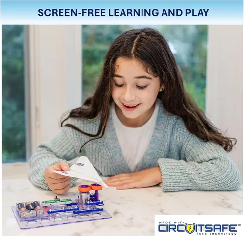 Vista 8 de Kit de juguete científico/STEM de Snap Circuits Flight Deck A partir de 8 años Regalo de construcción para niños y niñas