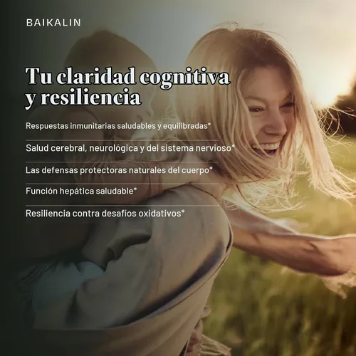 Vista 5 de Biopure Health Baikalin Apoyo neurológico e inmunológico 121 porciones