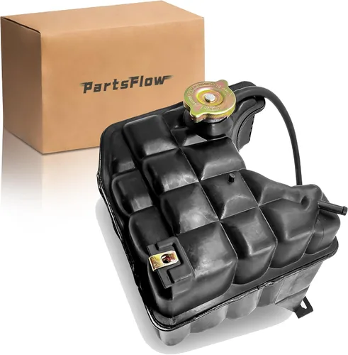 Vista 13 de PartsFlow Tanque de depósito de refrigerante con tapa compatible con Chevrolet Silverado GMC Sierra Cadillac Escalade Yukon 603-054 22797286