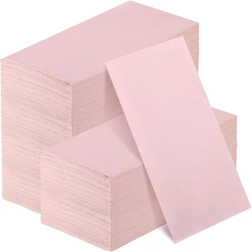 Vista 12 de Glenmal 60 servilletas de papel beige de 2 capas para invitados Servilletas de cóctel desechables para recepción de bodas, 13 x 16 pulgadas