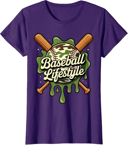 Vista 8 de Baseball Life Style 101 Apparel Youth Drip Baseball Boys Kid Camiseta