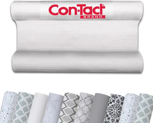 Vista 11 de Con-Tact Brand Grip Prints - Revestimiento antideslizante no adhesivo para encimera, cajón/estante, 12 x 20 pies, mármol de Carrara