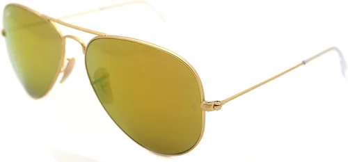 Vista 3 de Ray-Ban Lentes de sol auténticos RB 3025 11293 espejo marrón dorado lentes AVIATOR 2283in